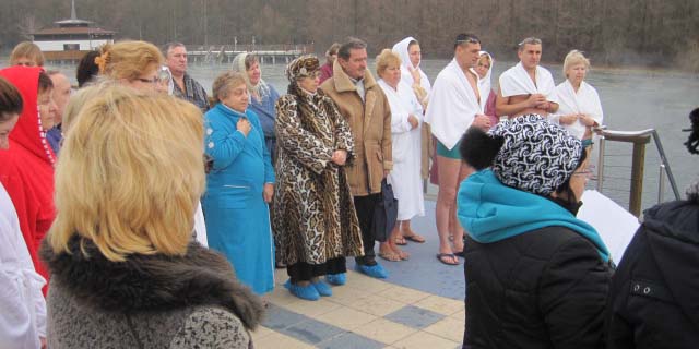 Хевиз. Крещение