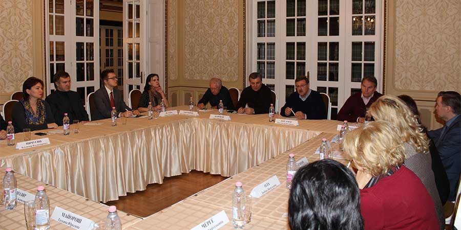 Встреча российских соотечественников, проживающих в Венгрии, с делегацией российских сенаторов