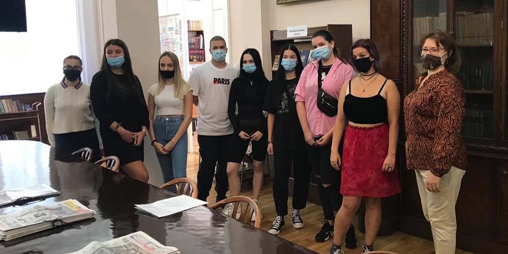 Учащиеся отделения туризма Техникума им. Ференца Ракоци II г. Будапешт