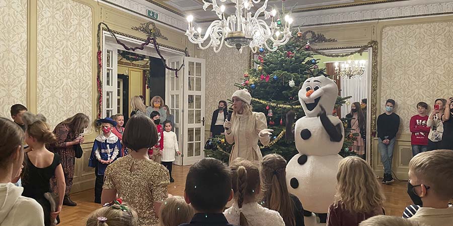 Новогодние ёлки в Будапеште