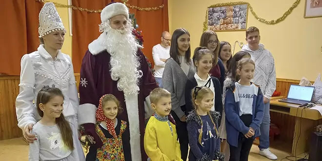 Новый Год в русско-венгерском общество г. Капошвар