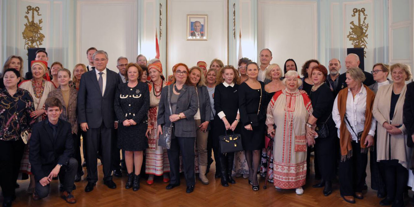 Встреча Посла России в Венгрии с активистами КСОРС