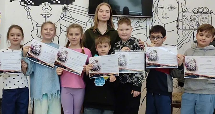 Международная детская викторина "Первые в космосе"