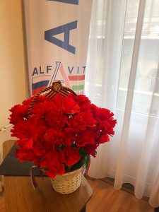 Букет Победы школы Алфавит