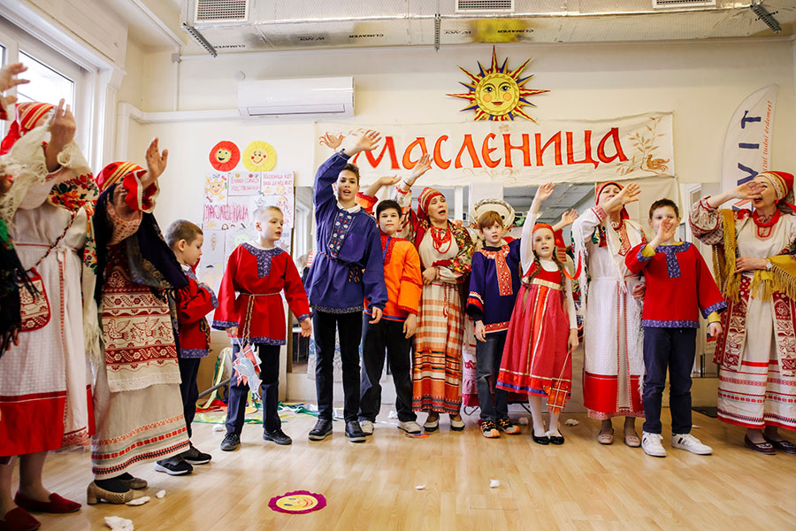 Русская Масленица в школе «Алфавит»