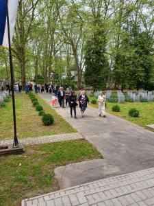 Возложние венков 9 мая 2022 в г. Капошвар