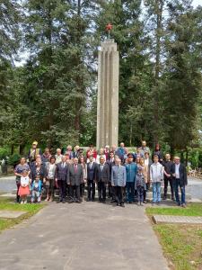 Возложние венков 9 мая 2022 в г. Капошвар