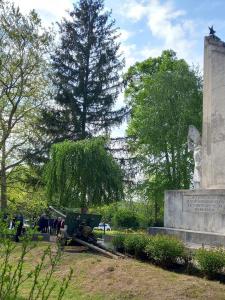 Возложние венков в г. Надьбайом