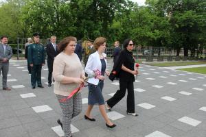 День Победы, церемония возложения венков в г. Секешфехервар 