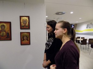 Выставка православных икон Елены Дудаш