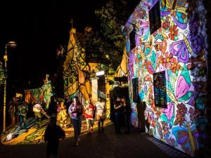 Фестиваль света в Пече