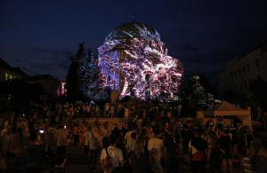 Фестиваль света в Пече