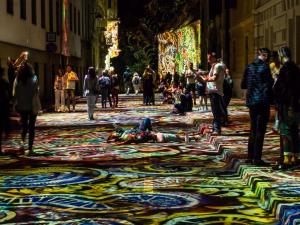 Фестиваль света в Пече