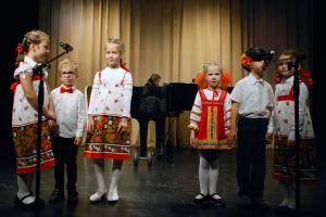 Младшая группа вокально-хоровой студии «Радость. Руководитель: Наталия Агоч