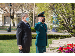 4 апреля по случаю 76-ой годовщины полного освобождения Венгрии от немецко-фашистских захватчиков состоялась традиционная акция памяти «Никто не забыт, ничто не забыто».