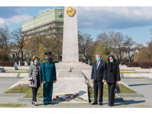 4 апреля по случаю 76-ой годовщины полного освобождения Венгрии от немецко-фашистских захватчиков состоялась традиционная акция памяти «Никто не забыт, ничто не забыто».