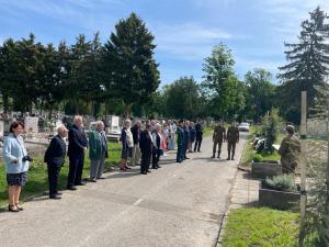 Возложение венков 9 мая 2023 в Пече