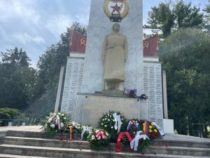 Возложение венков 9 мая 2023 в Пече