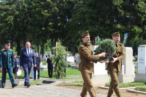 Возложение венков 9 мая 2023 в Пече