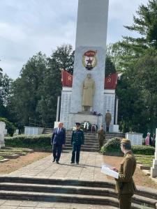 Возложение венков 9 мая 2023 в Пече