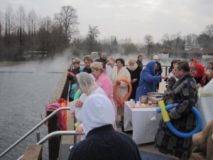 Хевиз. Крещение